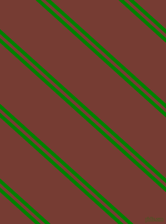 138 degree angles dual stripe line, 7 pixel line width, 6 and 89 pixels line spacing, Green and Crown Of Thorns dual two line striped seamless tileable