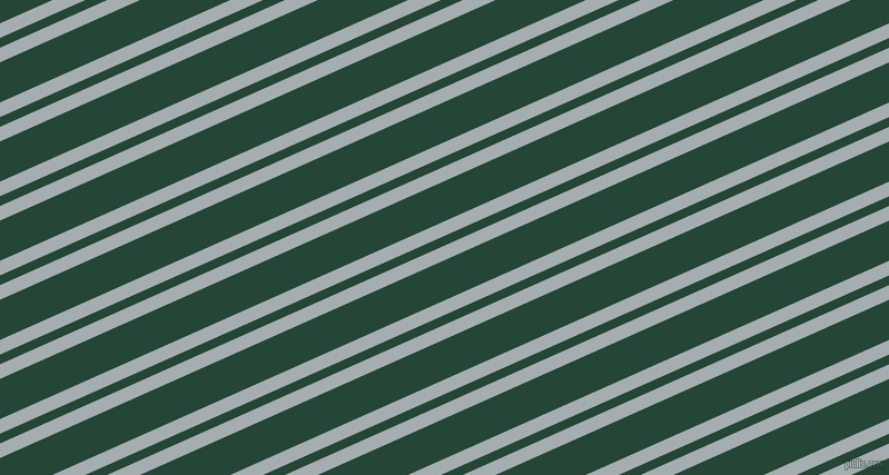 24 degree angle dual stripes lines, 12 pixel lines width, 8 and 33 pixel line spacing, Gull Grey and Bottle Green dual two line striped seamless tileable