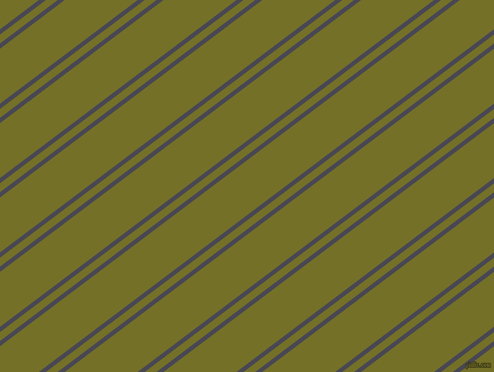 37 degree angle dual stripe line, 6 pixel line width, 10 and 62 pixel line spacing, Gun Powder and Olivetone dual two line striped seamless tileable