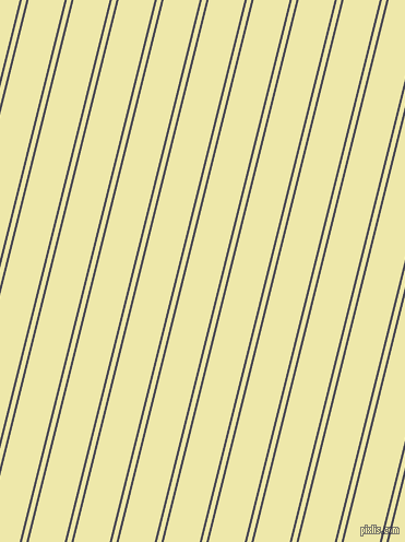 76 degree angle dual stripe line, 2 pixel line width, 4 and 32 pixel line spacing, Gun Powder and Pale Goldenrod dual two line striped seamless tileable