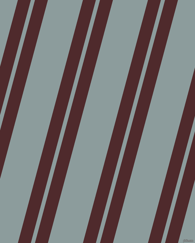 75 degree angle dual striped line, 44 pixel line width, 14 and 119 pixel line spacing, Heath and Submarine dual two line striped seamless tileable