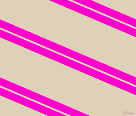 157 degree angle dual striped line, 24 pixel line width, 6 and 121 pixel line spacing, Hot Magenta and Spanish White dual two line striped seamless tileable