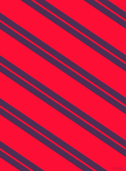 146 degree angles dual stripe lines, 20 pixel lines width, 6 and 74 pixels line spacingHot Purple and Torch Red dual two line striped seamless tileable