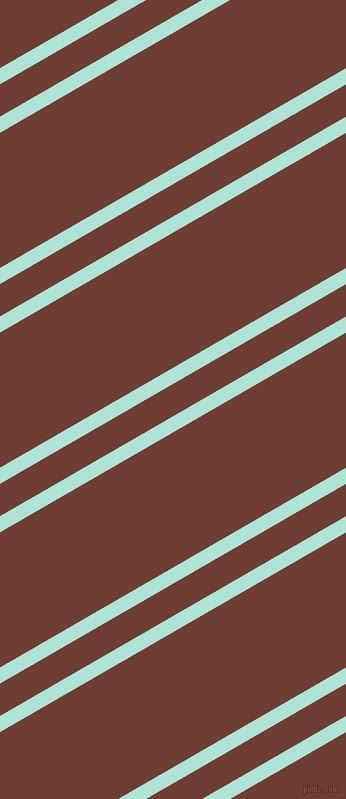 30 degree angles dual stripe lines, 14 pixel lines width, 28 and 117 pixels line spacing, Ice Cold and Metallic Copper dual two line striped seamless tileable