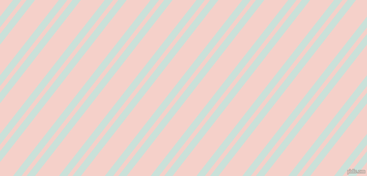 52 degree angle dual stripe line, 13 pixel line width, 8 and 37 pixel line spacing, Iceberg and Coral Candy dual two line striped seamless tileable