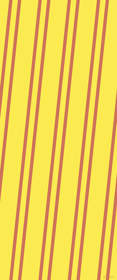 84 degree angle dual stripe line, 11 pixel line width, 18 and 57 pixel line spacing, Japonica and Paris Daisy dual two line striped seamless tileable