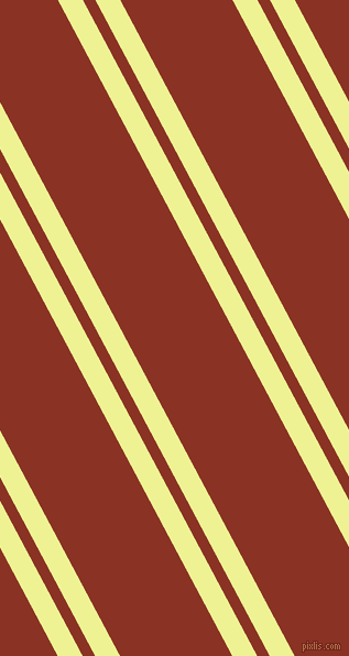 118 degree angles dual stripe line, 20 pixel line width, 10 and 90 pixels line spacing, Jonquil and Burnt Umber dual two line striped seamless tileable