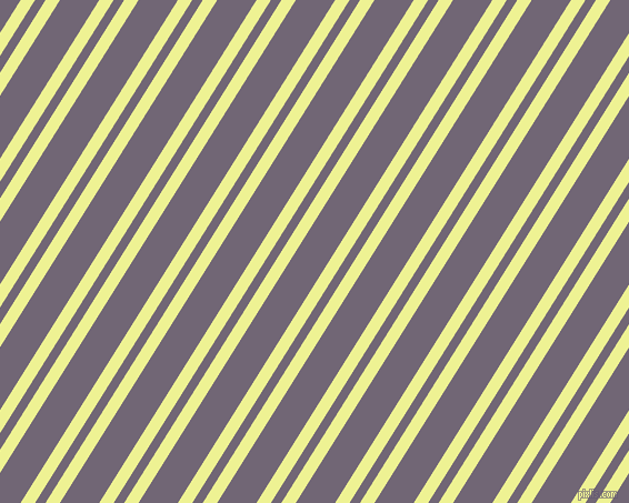 58 degree angles dual striped line, 11 pixel line width, 8 and 30 pixels line spacing, Jonquil and Rum dual two line striped seamless tileable