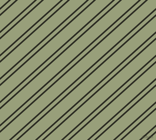 42 degree angles dual stripe lines, 5 pixel lines width, 10 and 36 pixels line spacing, Karaka and Sage dual two line striped seamless tileable