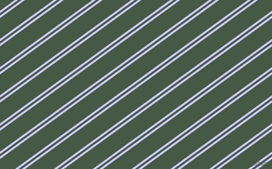36 degree angles dual stripes lines, 4 pixel lines width, 4 and 34 pixels line spacing, Lavender Blue and Grey-Asparagus dual two line striped seamless tileable