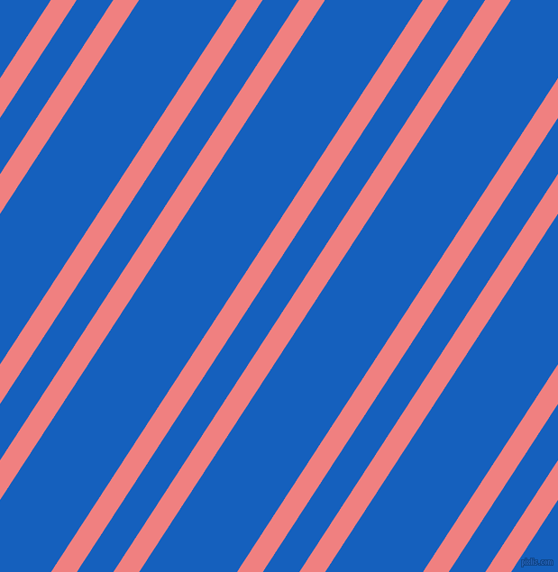 57 degree angles dual stripes line, 24 pixel line width, 34 and 91 pixels line spacing, Light Coral and Denim dual two line striped seamless tileable