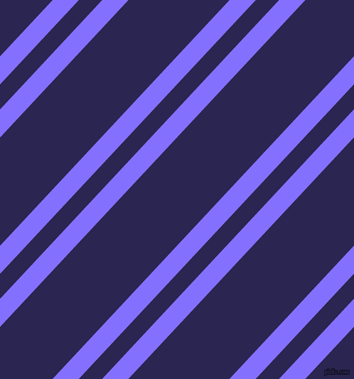 47 degree angles dual striped lines, 27 pixel lines width, 24 and 104 pixels line spacingLight Slate Blue and Paua dual two line striped seamless tileable