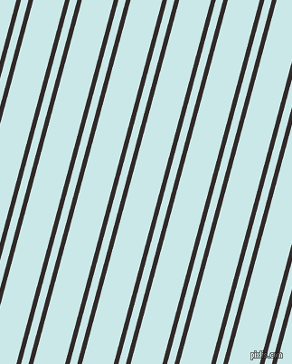 75 degree angles dual stripes lines, 5 pixel lines width, 8 and 34 pixels line spacing, Livid Brown and Mabel dual two line striped seamless tileable