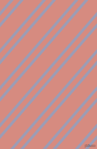49 degree angle dual striped line, 9 pixel line width, 16 and 47 pixel line spacing, Logan and My Pink dual two line striped seamless tileable