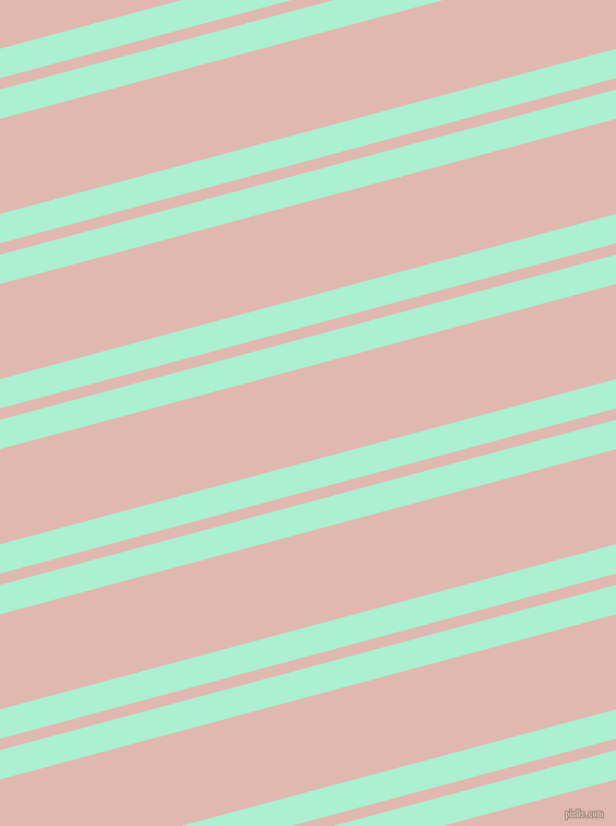 15 degree angles dual striped line, 26 pixel line width, 10 and 84 pixels line spacingMagic Mint and Cavern Pink dual two line striped seamless tileable