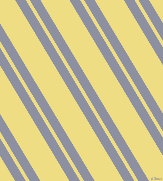 121 degree angles dual stripe lines, 32 pixel lines width, 12 and 88 pixels line spacing, Manatee and Light Goldenrod dual two line striped seamless tileable