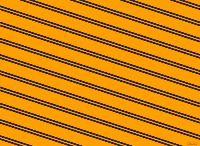 162 degree angles dual striped line, 6 pixel line width, 4 and 38 pixels line spacing, Mardi Gras and Orange Peel dual two line striped seamless tileable