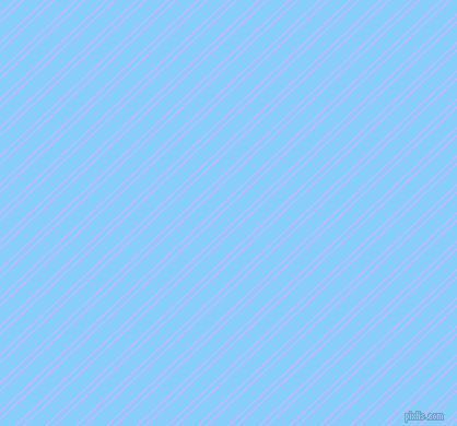 43 degree angles dual stripe lines, 1 pixel lines width, 4 and 13 pixels line spacing, Mauve and Light Sky Blue dual two line striped seamless tileable