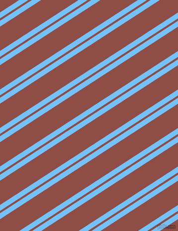 33 degree angle dual stripes lines, 10 pixel lines width, 4 and 41 pixel line spacingMaya Blue and Matrix dual two line striped seamless tileable