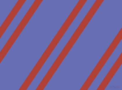 56 degree angle dual striped lines, 22 pixel lines width, 26 and 104 pixel line spacing, Medium Carmine and Chetwode Blue dual two line striped seamless tileable