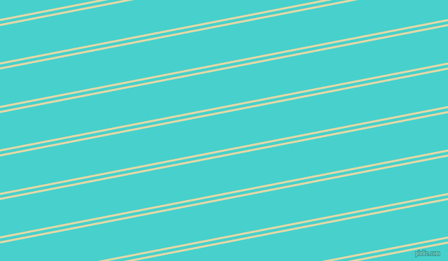 11 degree angles dual stripes lines, 3 pixel lines width, 4 and 51 pixels line spacing, Mint Julep and Medium Turquoise dual two line striped seamless tileable