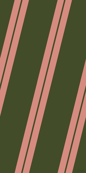 76 degree angles dual striped line, 27 pixel line width, 6 and 119 pixels line spacing, My Pink and Bronzetone dual two line striped seamless tileable
