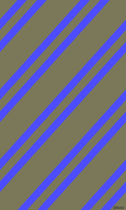 48 degree angles dual stripe line, 24 pixel line width, 26 and 85 pixels line spacing, Neon Blue and Kokoda dual two line striped seamless tileable
