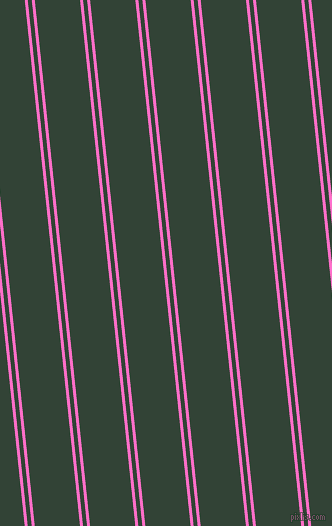 96 degree angles dual stripes line, 3 pixel line width, 4 and 45 pixels line spacing, Neon Pink and Timber Green dual two line striped seamless tileable