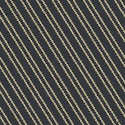 122 degree angles dual stripe lines, 6 pixel lines width, 10 and 24 pixels line spacing, Neutral Green and Shark dual two line striped seamless tileable