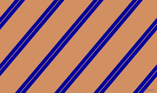 50 degree angle dual striped line, 12 pixel line width, 2 and 73 pixel line spacing, New Midnight Blue and Whiskey dual two line striped seamless tileable