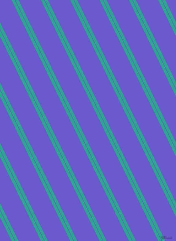 116 degree angles dual stripes lines, 9 pixel lines width, 2 and 66 pixels line spacing, Niagara and Slate Blue dual two line striped seamless tileable