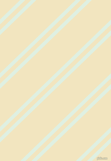 44 degree angle dual stripe line, 12 pixel line width, 14 and 93 pixel line spacing, Off Green and Half Colonial White dual two line striped seamless tileable