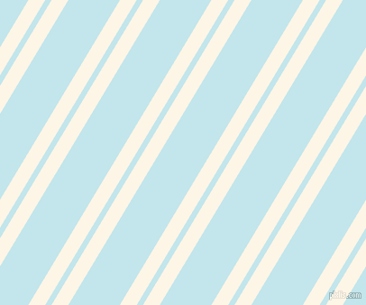 59 degree angles dual stripes lines, 16 pixel lines width, 6 and 49 pixels line spacing, Old Lace and Onahau dual two line striped seamless tileable