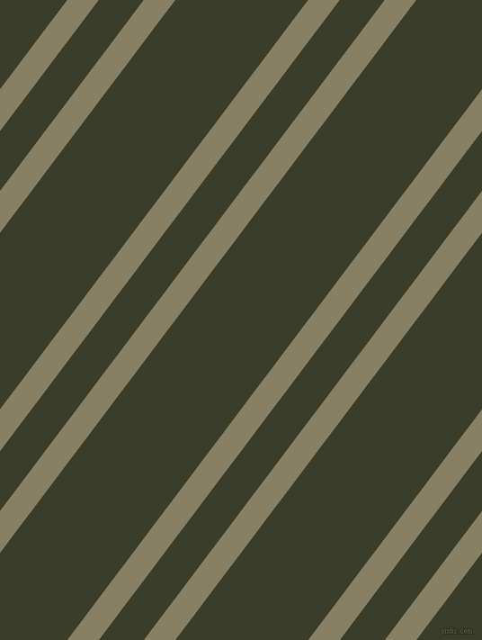 53 degree angle dual stripes lines, 28 pixel lines width, 40 and 118 pixel line spacing, Olive Haze and Green Kelp dual two line striped seamless tileable