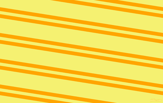 171 degree angle dual stripes lines, 12 pixel lines width, 10 and 48 pixel line spacing, Orange and Dolly dual two line striped seamless tileable