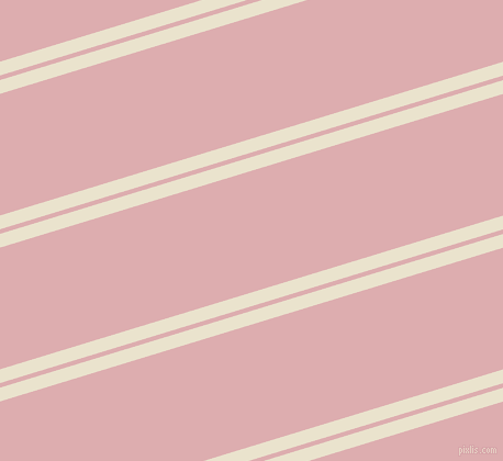 17 degree angles dual stripe lines, 12 pixel lines width, 4 and 106 pixels line spacing, Orange White and Pale Chestnut dual two line striped seamless tileable