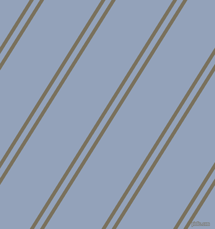 58 degree angles dual stripes line, 7 pixel line width, 10 and 95 pixels line spacing, Pablo and Rock Blue dual two line striped seamless tileable