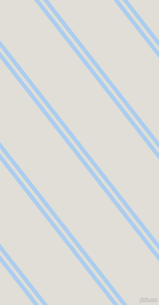128 degree angles dual stripe lines, 8 pixel lines width, 6 and 104 pixels line spacing, Pale Cornflower Blue and Black Haze dual two line striped seamless tileable