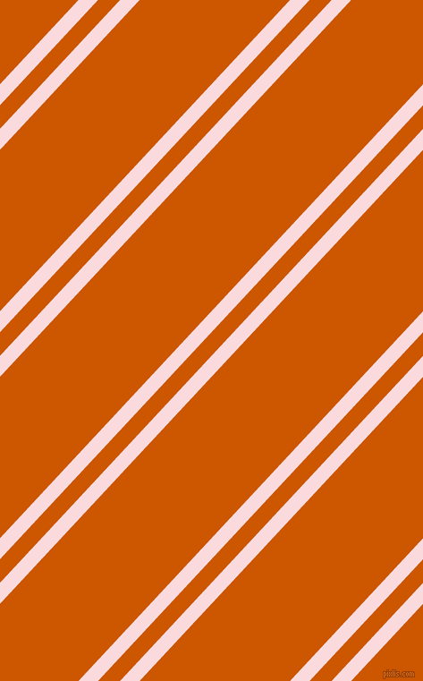 47 degree angles dual stripes lines, 16 pixel lines width, 18 and 123 pixels line spacingPale Pink and Tenne Tawny dual two line striped seamless tileable