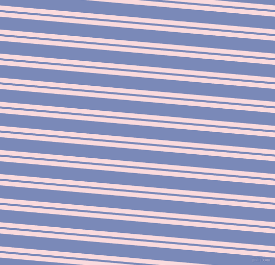 175 degree angle dual stripe line, 9 pixel line width, 4 and 25 pixel line spacing, Pale Pink and Wild Blue Yonder dual two line striped seamless tileable