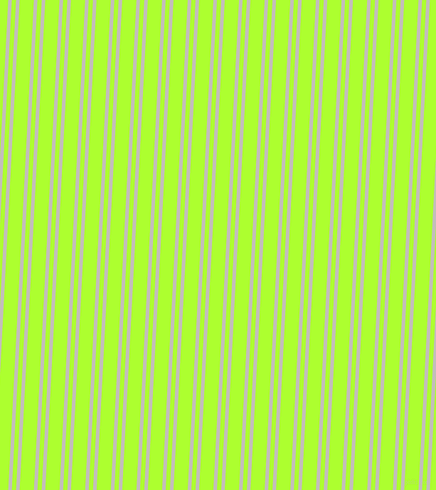 87 degree angle dual stripes lines, 5 pixel lines width, 6 and 20 pixel line spacing, Pale Slate and Green Yellow dual two line striped seamless tileable
