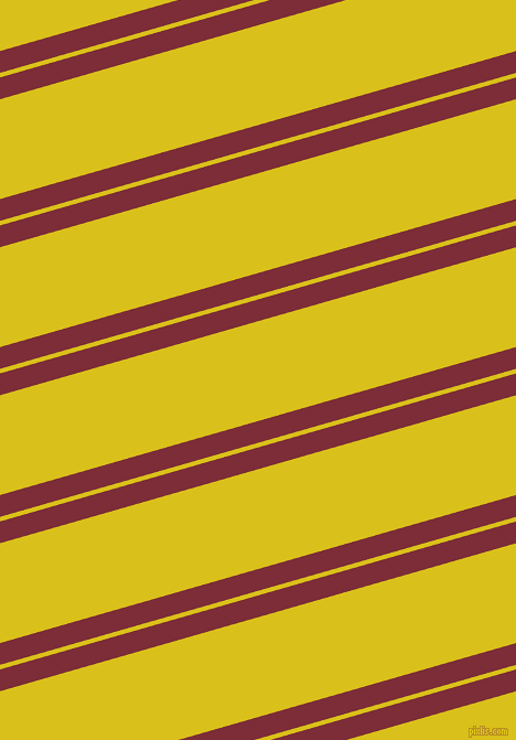 16 degree angles dual stripe line, 19 pixel line width, 4 and 87 pixels line spacing, Paprika and Sunflower dual two line striped seamless tileable