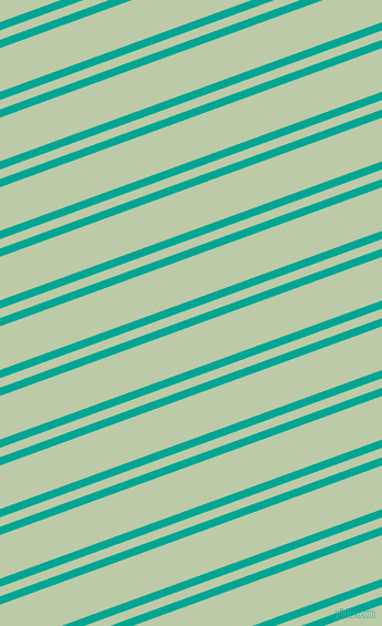 20 degree angles dual striped line, 7 pixel line width, 8 and 37 pixels line spacing, Persian Green and Pale Leaf dual two line striped seamless tileable