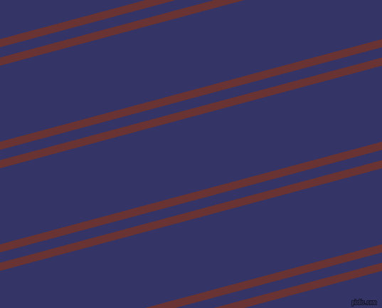 15 degree angles dual stripe line, 11 pixel line width, 14 and 103 pixels line spacing, Persian Plum and Deep Koamaru dual two line striped seamless tileable