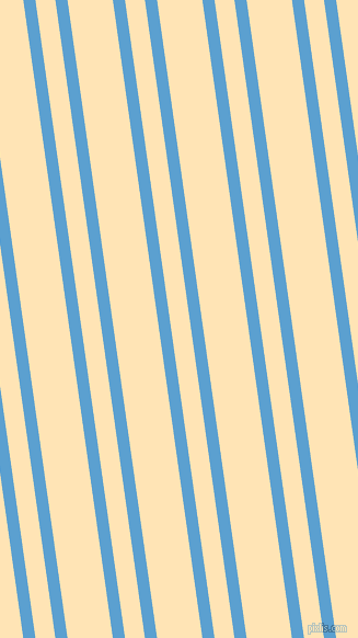98 degree angles dual stripes line, 11 pixel line width, 18 and 41 pixels line spacing, Picton Blue and Moccasin dual two line striped seamless tileable