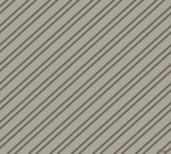 42 degree angle dual striped line, 6 pixel line width, 10 and 24 pixel line spacing, Pine Cone and Foggy Grey dual two line striped seamless tileable