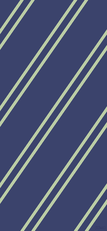 55 degree angle dual stripe lines, 10 pixel lines width, 20 and 107 pixel line spacing, Pixie Green and Port Gore dual two line striped seamless tileable