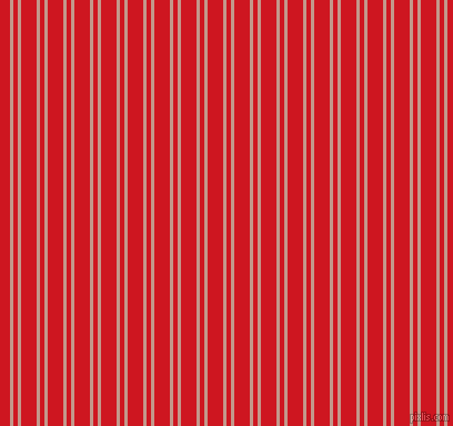 vertical dual line striped, 3 pixel line width, 4 and 14 pixels line spacing, Quicksand and Fire Engine Red dual two line striped seamless tileable