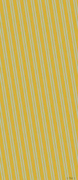 99 degree angle dual striped lines, 5 pixel lines width, 4 and 16 pixel line spacing, Rainee and Metallic Gold dual two line striped seamless tileable