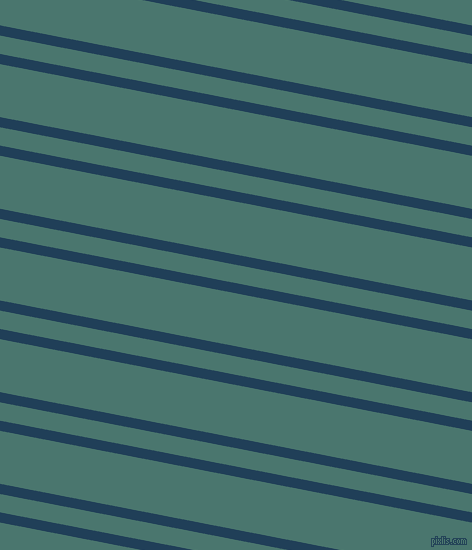 169 degree angles dual stripe lines, 10 pixel lines width, 18 and 52 pixels line spacing, Regal Blue and Dark Green Copper dual two line striped seamless tileable